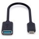 Hamlet XADTC-U2A-MF02 cavo USB 0,2 m USB 3.2 Gen 1 (3.1 Gen 1) USB A USB C Nero 3