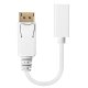 Lindy 41060 cavo e adattatore video 0,15 m DisplayPort Mini DisplayPort Bianco 3