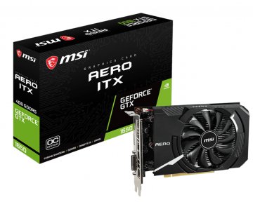 MSI AERO ITX V809-3061R scheda video NVIDIA GeForce GTX 1650 4 GB GDDR5