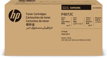 Samsung Confezione da 4 cartucce toner originali HP CLT-P4072C (ciano/magenta/giallo/nero)