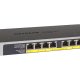 NETGEAR GS108LP Non gestito Gigabit Ethernet (10/100/1000) Supporto Power over Ethernet (PoE) 1U Nero, Grigio 3