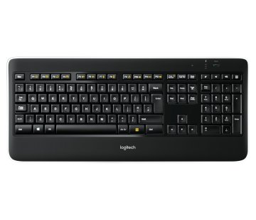 Logitech Wireless Illuminated Keyboard K800 tastiera RF Wireless QWERTY Italiano Nero