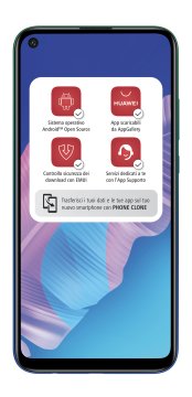 Huawei P40 lite E 16,2 cm (6.39") Doppia SIM Android 9.0 Huawei Mobile Services (HMS) 4G Micro-USB 4 GB 64 GB 4000 mAh Blu
