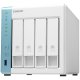 QNAP TS-431K server NAS e di archiviazione Tower Annapurna Labs Alpine AL-214 1 GB DDR3 QNAP Turbo System Bianco 7