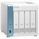 QNAP TS-431K server NAS e di archiviazione Tower Annapurna Labs Alpine AL-214 1 GB DDR3 QNAP Turbo System Bianco 9