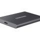 Samsung Portable SSD T7 500 GB USB tipo-C 3.2 Gen 2 (3.1 Gen 2) Grigio 7