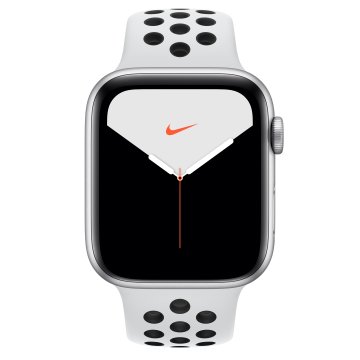 Apple Watch Nike Series 5 OLED 44 mm Digitale 368 x 448 Pixel Touch screen Argento Wi-Fi GPS (satellitare)