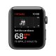 Apple Watch Series 3 GPS, 42mm in alluminio grigio siderale con cinturino Sport Nero 6