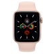 Apple Watch Series 5 GPS, 44mm in alluminio oro con cinturino Sport Rosa sabbia 2