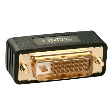 Lindy 41098 adattatore per inversione del genere dei cavi DVI-I DVI-D Nero
