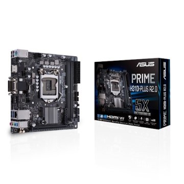 ASUS PRIME H310I-PLUS R2.0 Intel® H310 LGA 1151 (Socket H4) mini ITX