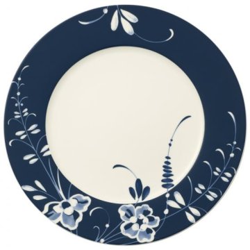 Villeroy & Boch 1042072680 piatto da portata Porcellana Blu, Bianco Rotondo Sottopiatto