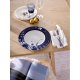 Villeroy & Boch 1042072680 piatto da portata Porcellana Blu, Bianco Rotondo Sottopiatto 3