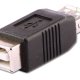 Lindy 71228 adattatore per inversione del genere dei cavi USB A USB B Nero 2