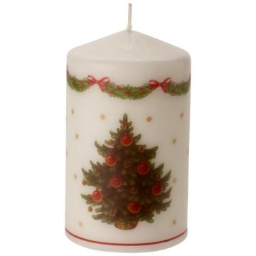 Villeroy & Boch Winter Specials candela di cera Cilindro Multicolore 1 pz