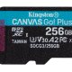 Kingston Technology Scheda microSDXC Canvas Go Plus 170R A2 U3 V30 da 256GB confezione singola senza adattatore 2