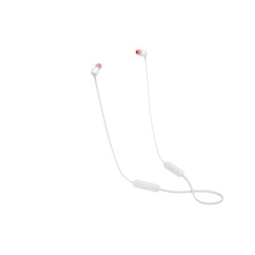 JBL Tune 115BT Auricolare Con cavo e senza cavo In-ear Musica e Chiamate Bluetooth Bianco