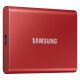 Samsung Portable SSD T7 1 TB Rosso 3