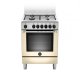 Bertazzoni La Germania Americana AMN664ECRV cucina Elettrico Gas Crema 2