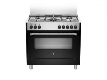 Bertazzoni La Germania Americana AMN965ENEV cucina Elettrico Gas Nero A