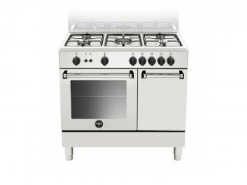 Bertazzoni La Germania Americana AMN9P5GBV cucina Elettrico/Gas Gas Bianco A+