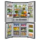 Midea MF840A2 frigorifero side-by-side Libera installazione 622 L E Acciaio inossidabile 4