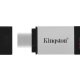 Kingston Technology DataTraveler 80 unità flash USB 128 GB USB tipo-C 3.2 Gen 1 (3.1 Gen 1) Nero, Argento 5