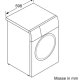 Bosch WAJ280H6 lavatrice Caricamento frontale 7 kg 1400 Giri/min Bianco 6