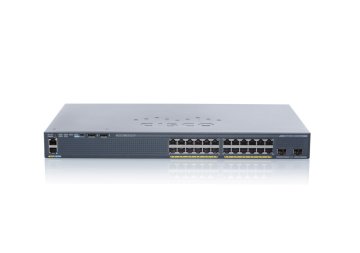 Cisco Catalyst WS-C2960X-24TD-L switch di rete Gestito L2 Gigabit Ethernet (10/100/1000) Nero