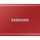 Samsung Portable SSD T7 500 GB USB tipo-C 3.2 Gen 2 (3.1 Gen 2) Rosso 2