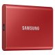 Samsung Portable SSD T7 500 GB USB tipo-C 3.2 Gen 2 (3.1 Gen 2) Rosso 3