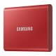 Samsung Portable SSD T7 500 GB USB tipo-C 3.2 Gen 2 (3.1 Gen 2) Rosso 4