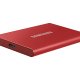 Samsung Portable SSD T7 500 GB USB tipo-C 3.2 Gen 2 (3.1 Gen 2) Rosso 7