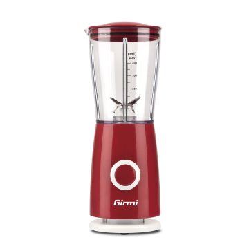 Girmi FR0302 frullatore Frullatore da tavolo 170 W Rosso, Trasparente, Bianco