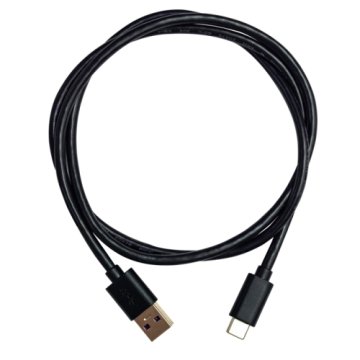 QNAP USB 3.0 5G 1M(3.3FT) TYPE-A TO TYPE-C CABLE cavo USB USB 3.2 Gen 1 (3.1 Gen 1) USB A USB C Nero