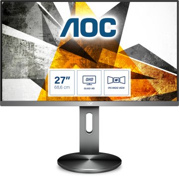 AOC 90 Series Q2790PQE Monitor PC 68,6 cm (27") 2560 x 1440 Pixel Quad HD LED Nero