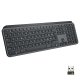 Logitech , MX Keys, tastiera wireless avanzata con illuminazione, digitazione reattiva, retroilluminazione, Bluetooth, USB-C, Apple, macOS, Microsoft Windows, Linux, iOS, Android, struttura in metallo 2