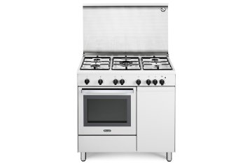 De’Longhi DGW 96 B5 cucina Elettrico/Gas Gas Bianco A