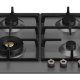 Bertazzoni P604LPRONE piano cottura Nero 60 cm Gas 4 Fornello(i) 2