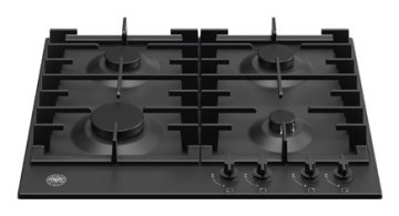 Bertazzoni P604MODNE piano cottura Nero 60 cm Gas 4 Fornello(i)