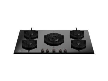 Bertazzoni P905CPROGNE piano cottura Nero Da incasso 90 cm Gas 5 Fornello(i)