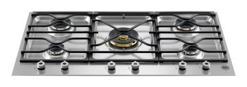 Bertazzoni Professional Acciaio inox Da incasso 90 cm Gas 5 Fornello(i)