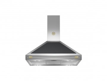 Bertazzoni K100 HER NE A cappa aspirante Cappa aspirante a parete Acciaio inox 800 m³/h