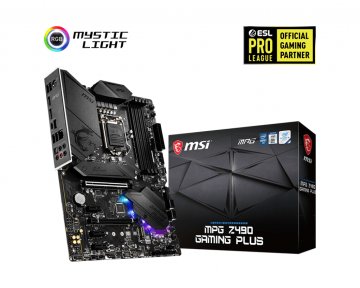 MSI MPG Z490 GAMING PLUS scheda madre Intel Z490 LGA 1200 (Socket H5) ATX