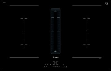 Bosch Serie 6 PVQ811F15E piano cottura Nero Da incasso 80 cm Piano cottura a induzione 4 Fornello(i)