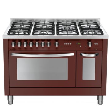 Lofra PRD126GV+E/2Ci Cucina freestanding Gas Bordeaux A