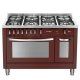 Lofra PRD126GV+E/2Ci Cucina freestanding Gas Bordeaux A 2