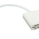 Lindy Mini DisplayPort - DVI-D, M-F 0,2 m Bianco 2