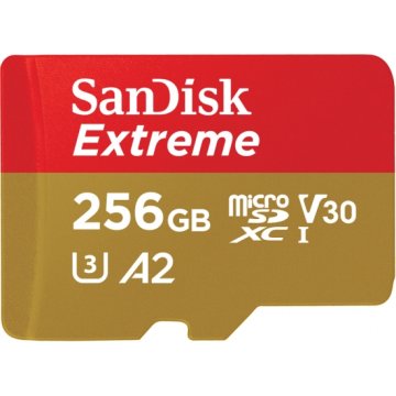 SanDisk 256GB Extreme microSDXC Classe 10