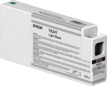 Epson Singlepack Light Nero T824700 UltraChrome HDX/HD 350ml